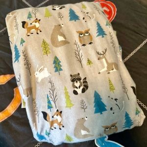 Queen Woodland Flannel Sheet Set